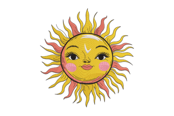 Boho Sun: A Bright Spot for Craft Fair Embroidery?
