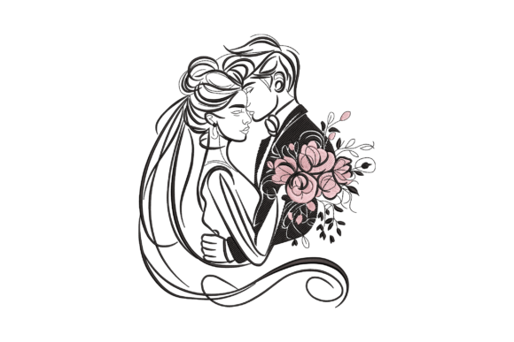 Bride Groom Embroidery Design Review for Small Business Branding