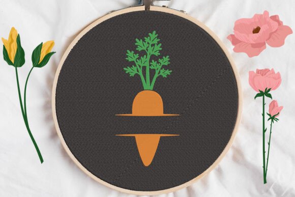 Carrot Split Text Frame