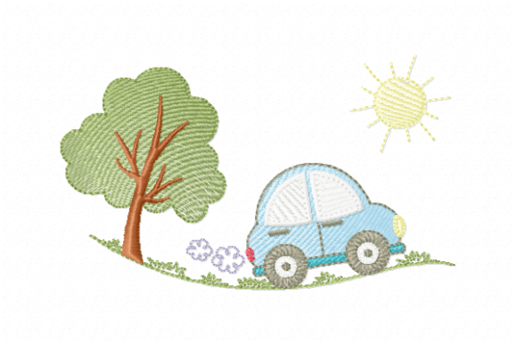 h1Car in the Garden: A Charming Embroidery Design for Craft Fair Success/h1