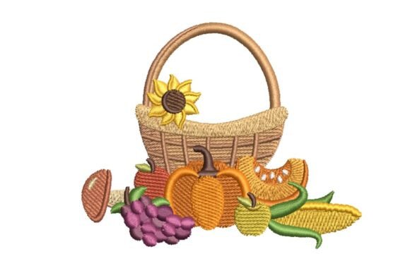 h1Harvest Basket: A Seasonal Embroidery Design for Real-World Projects/h1