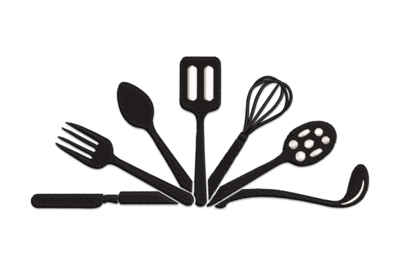 Kitchen Utensils Machine Embroidery Review