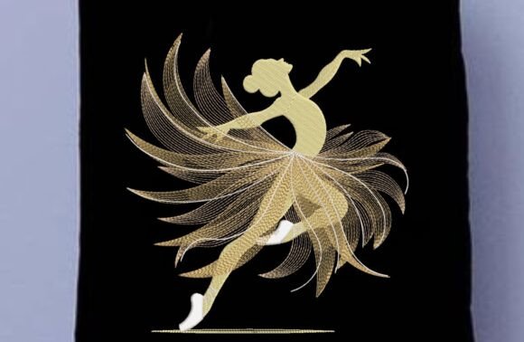 Magic Ballerina: A Dance-Inspired Embroidery Review for Sweatshirt Designers