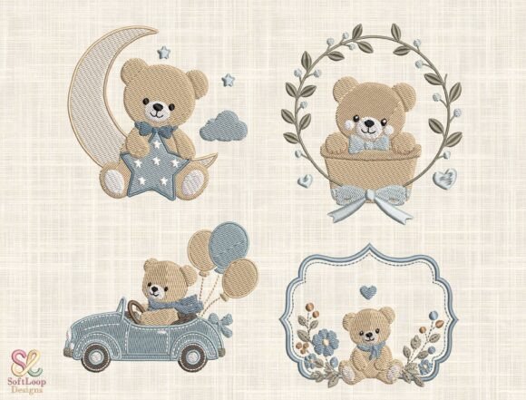 Sweet Teddy Bear Nursery Embroidery Bundle Review